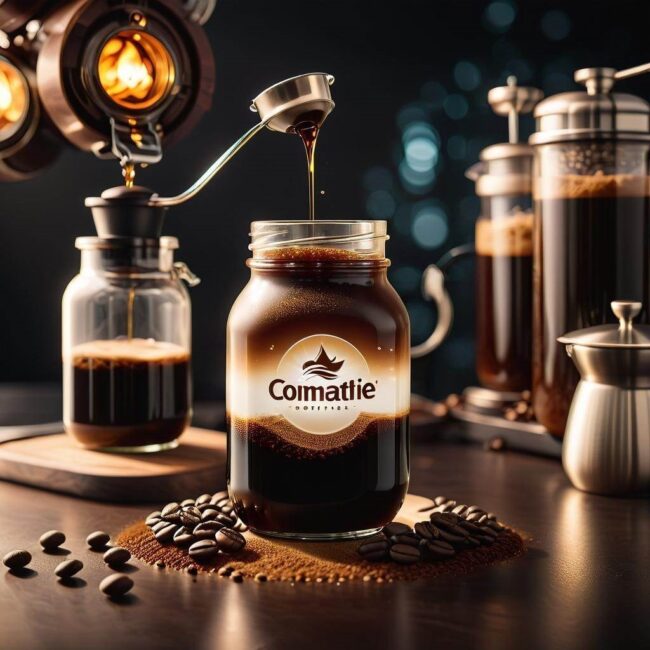 Domowy napój kawowy