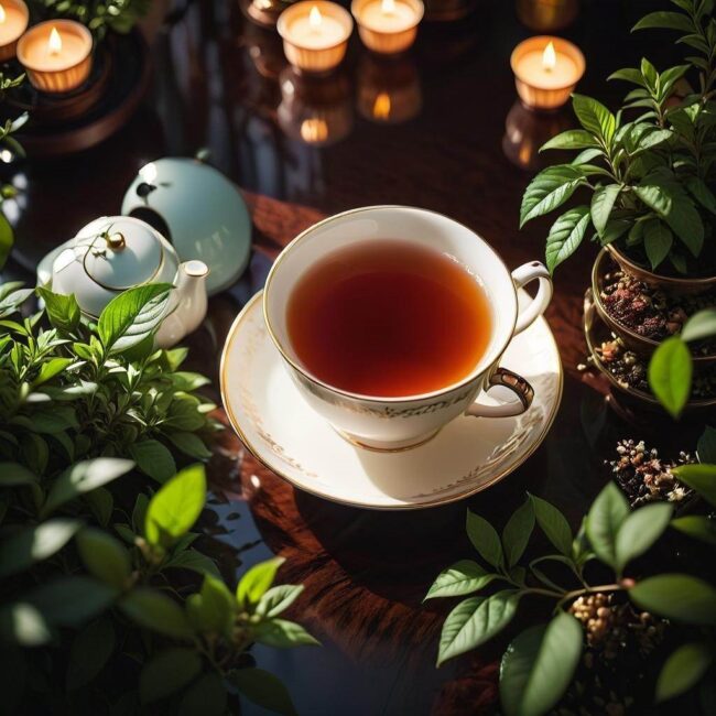 Herbata czarna czy zielona do okładów na oczy