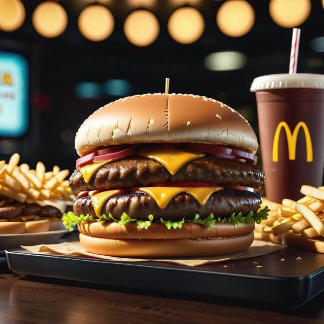 Ile kalorii ma podstawowy cheeseburger McDonald's