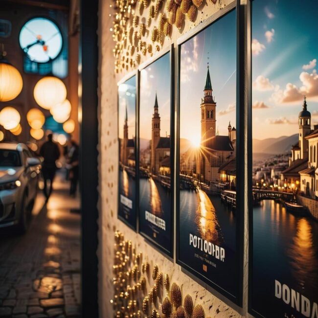 Jak bezpiecznie przykleić plakat do ściany