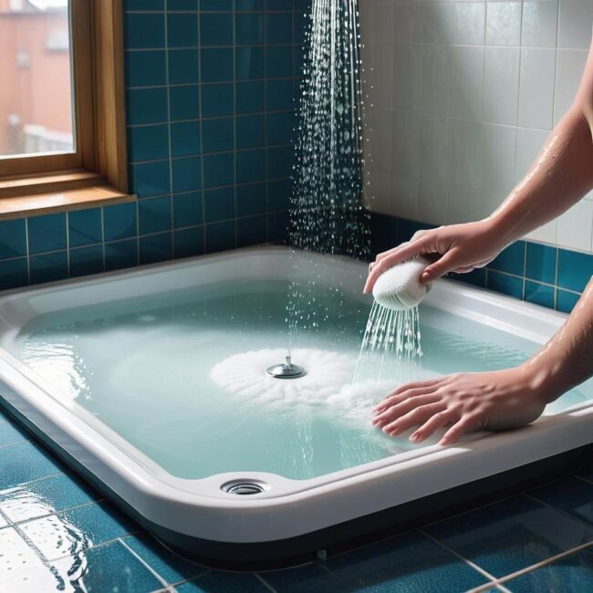 Jak pozbyć się zanieczyszczeń z brodzika prysznicowego