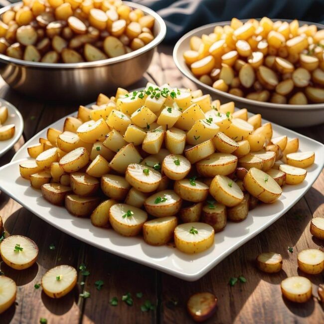 Liczba kalorii w samodzielnie robionych frytkach