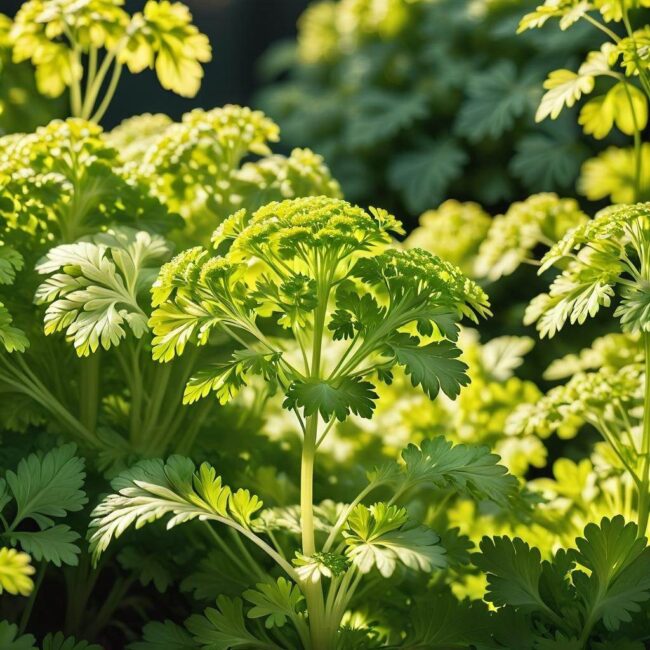 Pielęgnacja pietruszki w doniczce