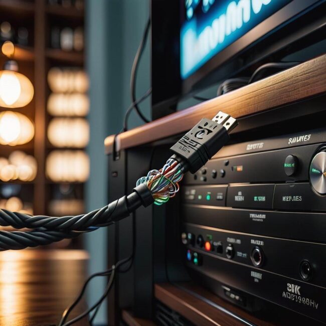 Skuteczne metody ukrywania kabli przy biurku z telewizorem