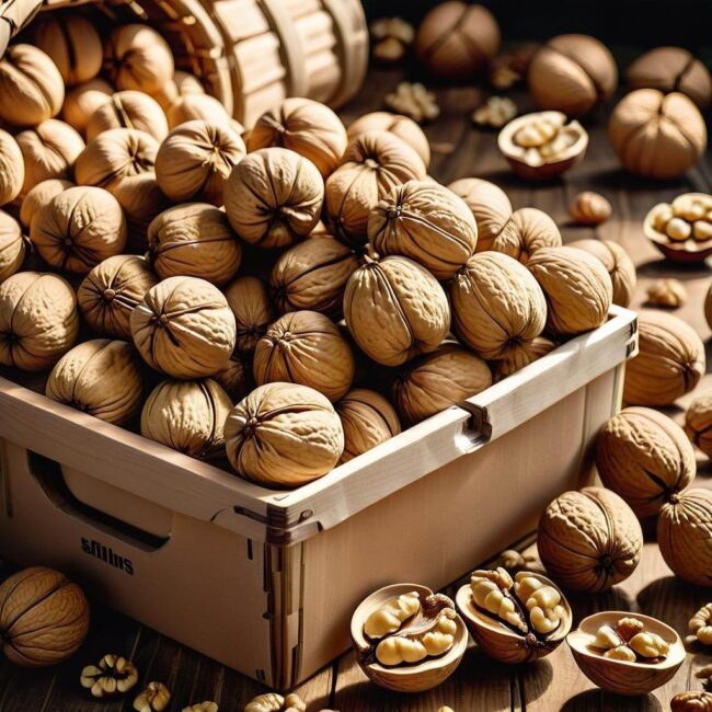 Wpływ światła na przechowywanie orzechów włoskich