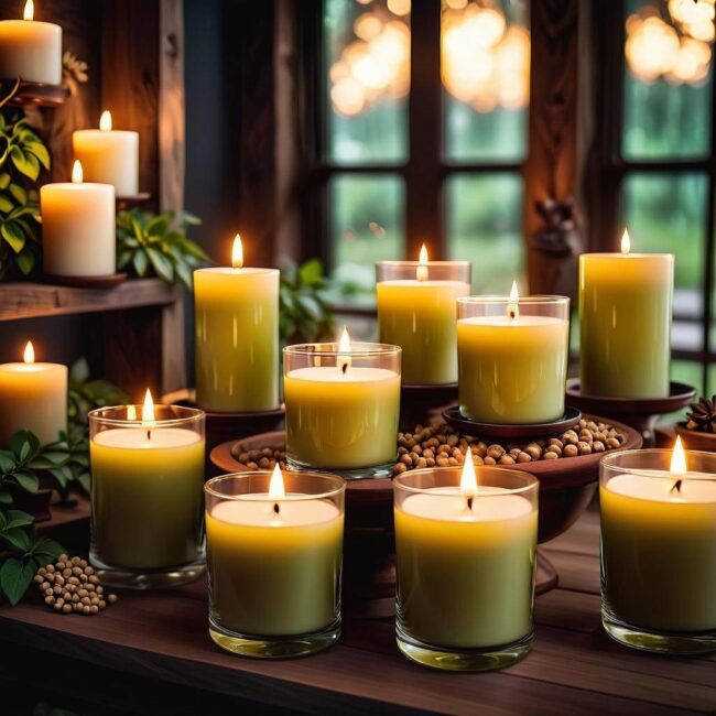 Wyposażenie do tworzenia świec naturalnych